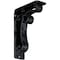 Ekena Millwork Orleans Wrought Iron Bracket, (Triple center brace), Antiqued Pewter 2"W x 5 1/2"D x 8"H BKTM02X05X08TOLAPW - alternate 1